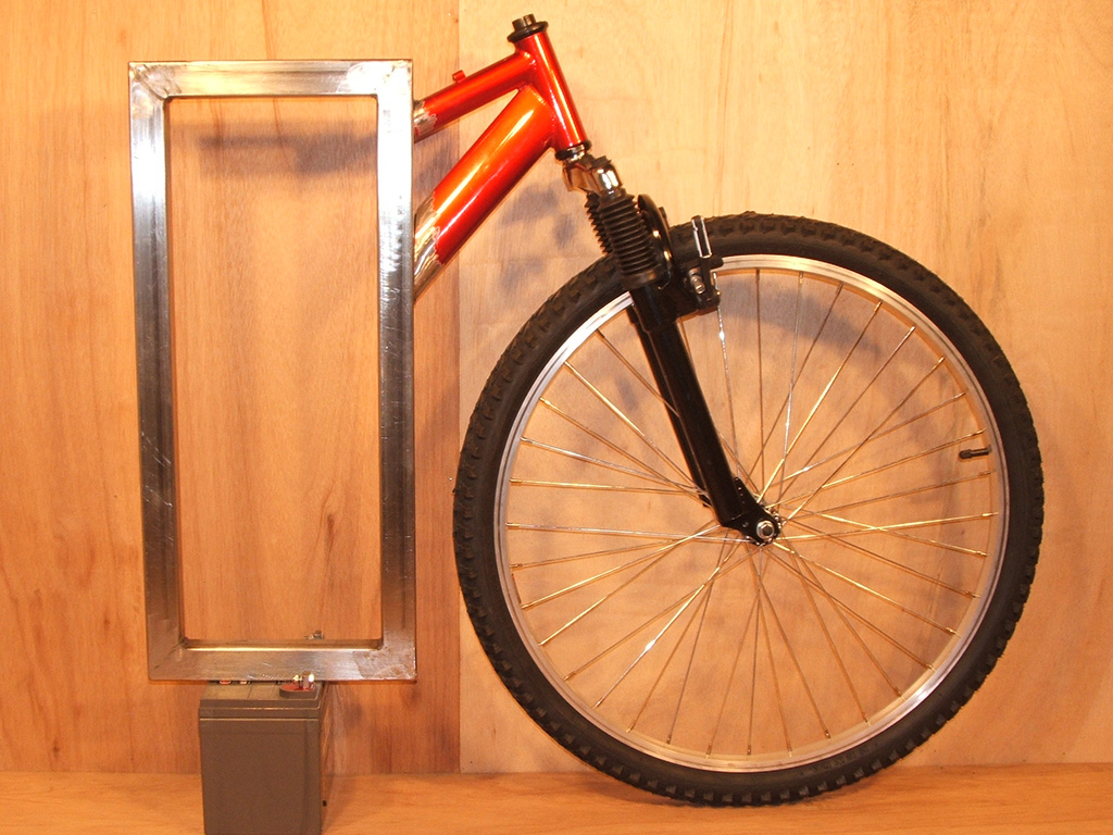 LongRanger Electric Bike - battery frame